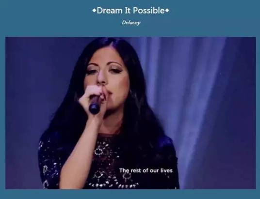 Dream It Possible（Delacey演唱的歌曲）