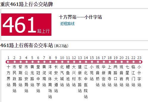 重庆公交461路