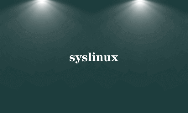 syslinux