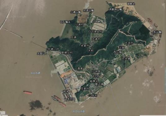 长白岛（浙江省舟山市境内岛屿）