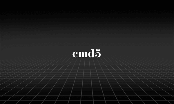 cmd5