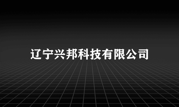 辽宁兴邦科技有限公司