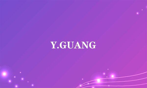 Y.GUANG