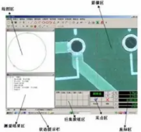 二次元影像测量仪测量软件