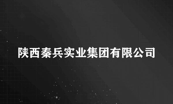 什么是陕西秦兵实业集团有限公司