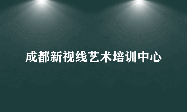 成都新视线艺术培训中心