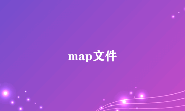 map文件