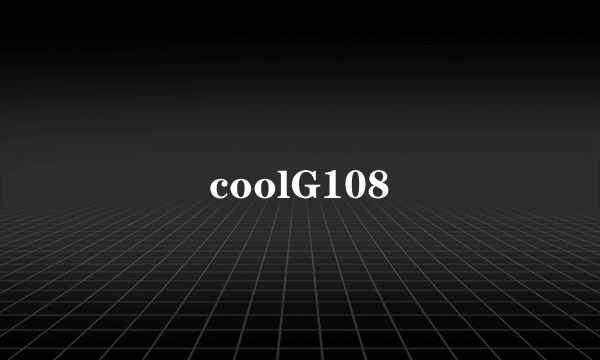 coolG108