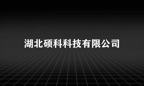 湖北硕科科技有限公司