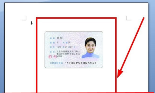 如何用WORD OFFICE打印身份证？（要身份证原始大小）