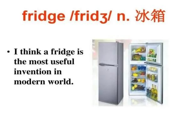 fridge怎么读音