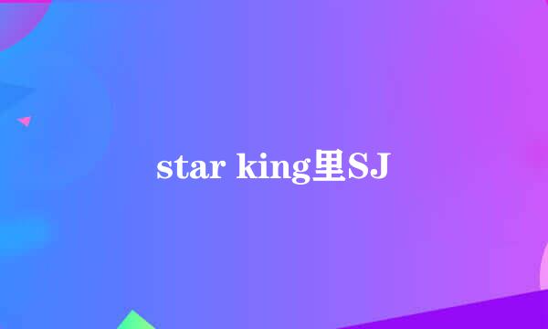 star king里SJ