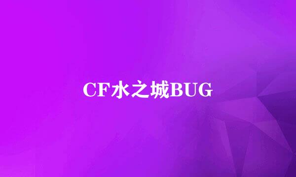 CF水之城BUG