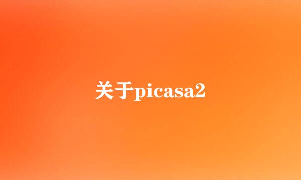 关于picasa2