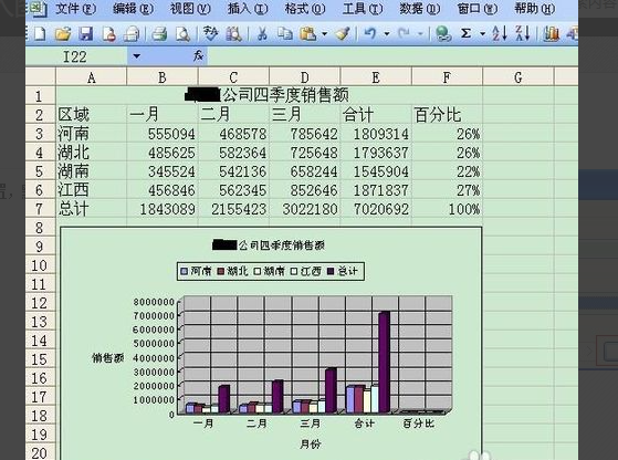 excel表格中这种图表怎么做？