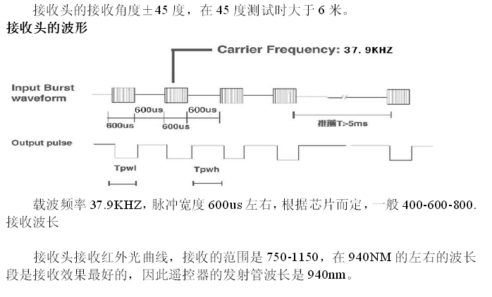 红外接收头原理图