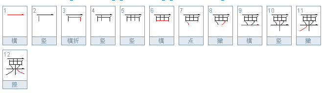 粟怎么读的？