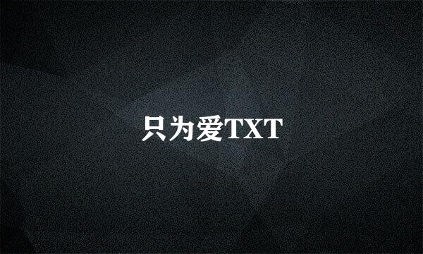 只为爱TXT