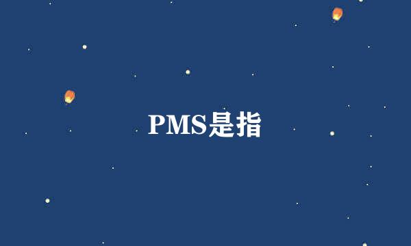 PMS是指