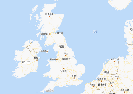 想知道: 英国地图高清中文版在哪？