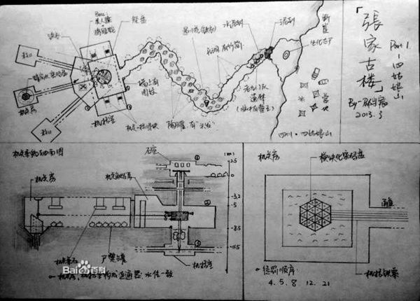 求邵宇晨盗墓笔记全套地图高清看得清标注字的！