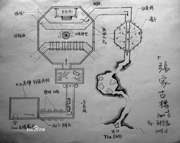 求邵宇晨盗墓笔记全套地图高清看得清标注字的！