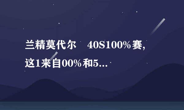 兰精莫代尔 40S100%赛, 这1来自00%和50/50赛是什么意思