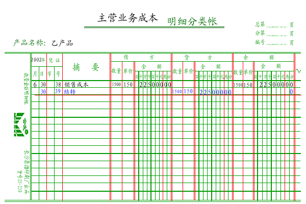 有主营业务收入,没有结转主营业务成本可不可以