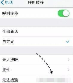 苹果手机设置完呼叫转移怎么取消不了了