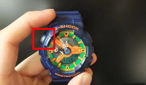 G-shock手表怎么调时间