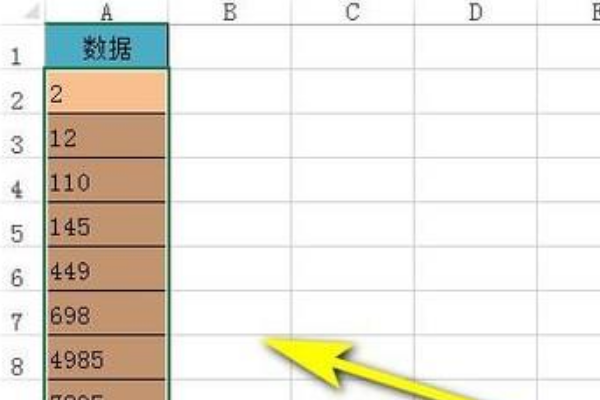 EXCEL工作簿列数据从小到大排序函数公式？