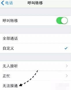 苹果手机设置完呼叫转移怎么取消不了了
