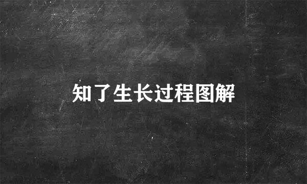 知了生长过程图解