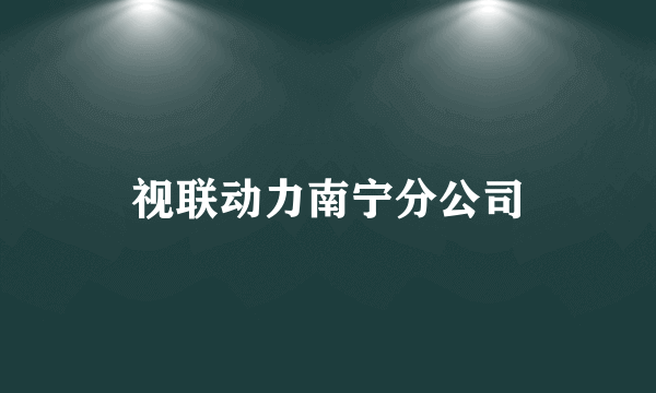 视联动力南宁分公司